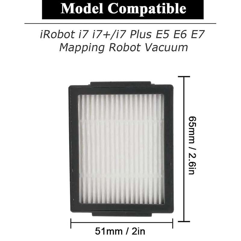 For Irobot Roomba I7 I7+ I6+ I8 I3+/plus Hepa Filters Vacuum Bags