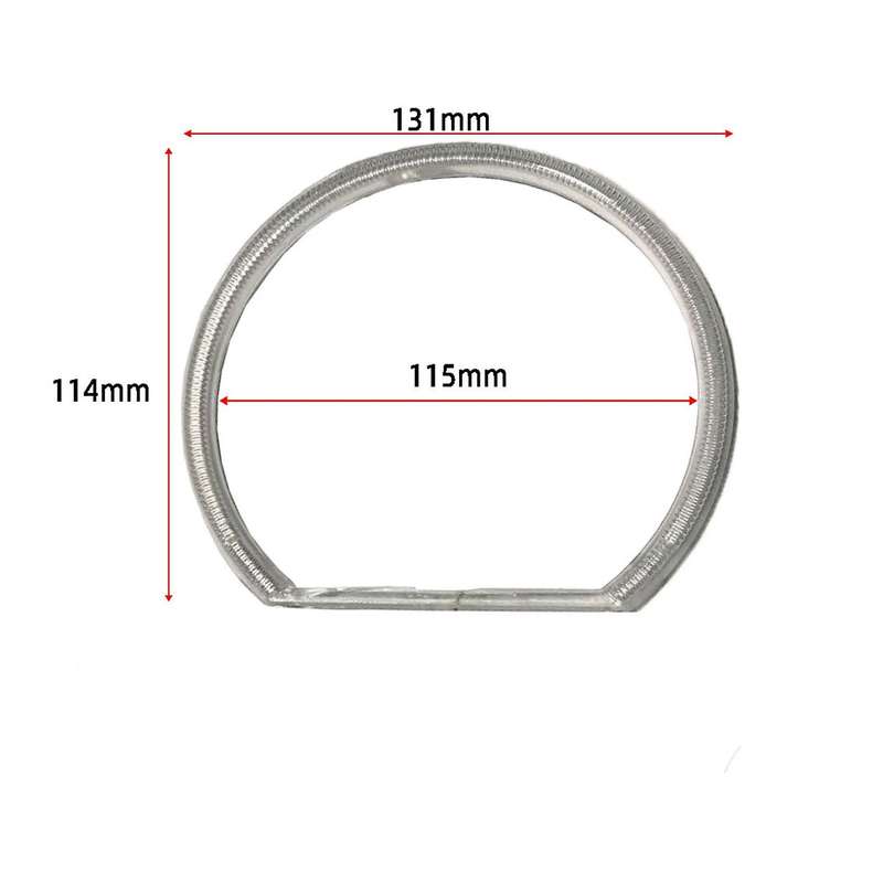 4pcs White Headlight Ccfl Led Angel Eyes Kit Turn Signal Light