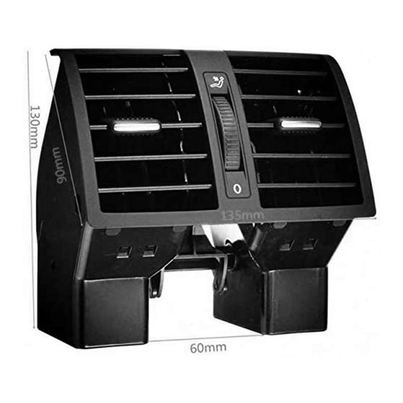 Rear Console Air Vent Rear Air Outlet Vent for Touran 03-15 Caddy