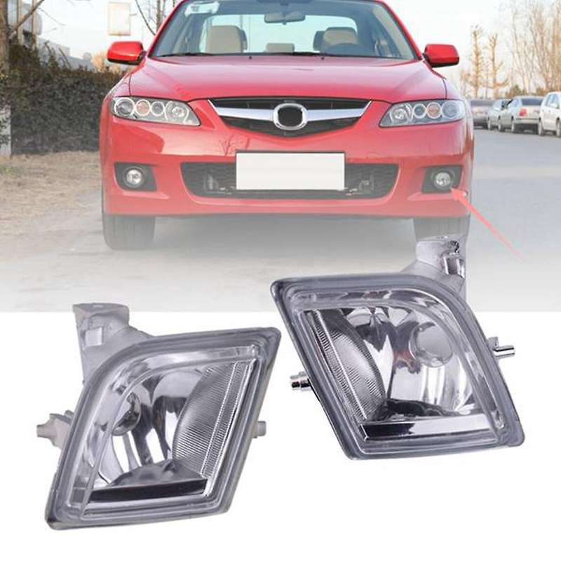 1pair Car Front Bumper Fog Lights Gs3l-51-680 Gs3l-51-690 for Mazda