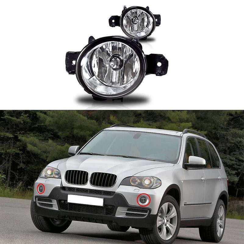 For -bmw X3 X5 E83 E70 2006-2010 Car Styling Front Fog Light Fog Lamp