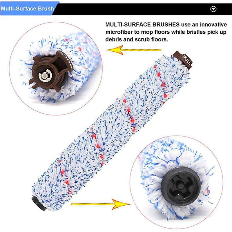 2set Replacement Part for Bissell Crosswave 1866 Area Rug Brush Roll
