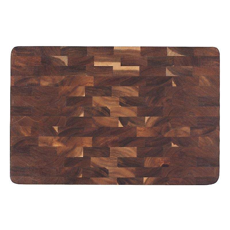 Wood Cutting Board Solid Sturdy Chopping Serving Tray Platter S