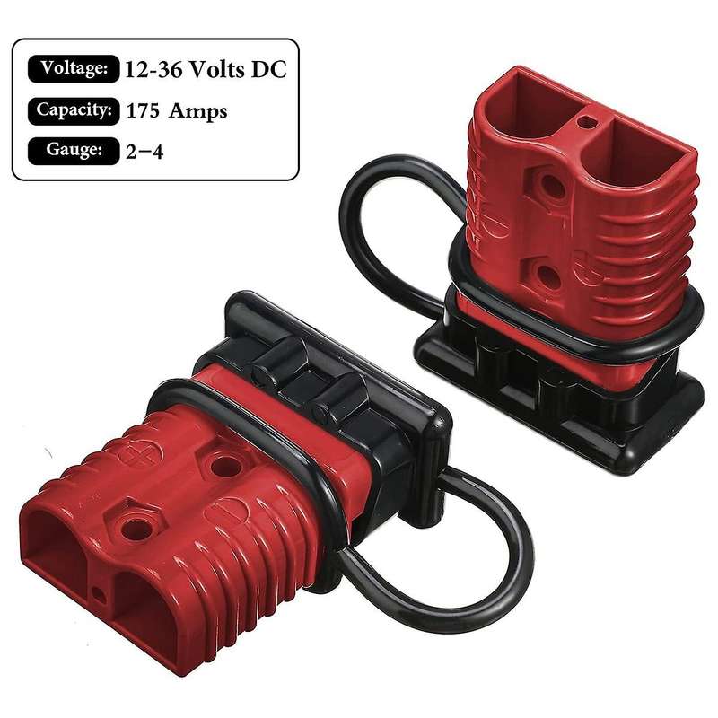6pcs 2-4 Awgbattery Power Connector Cable Quick Connect Disconnect