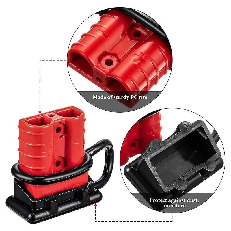 6pcs 2-4 Awgbattery Power Connector Cable Quick Connect Disconnect