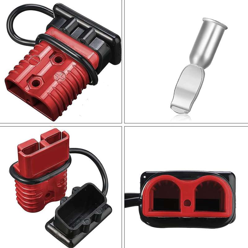 6pcs 2-4 Awgbattery Power Connector Cable Quick Connect Disconnect