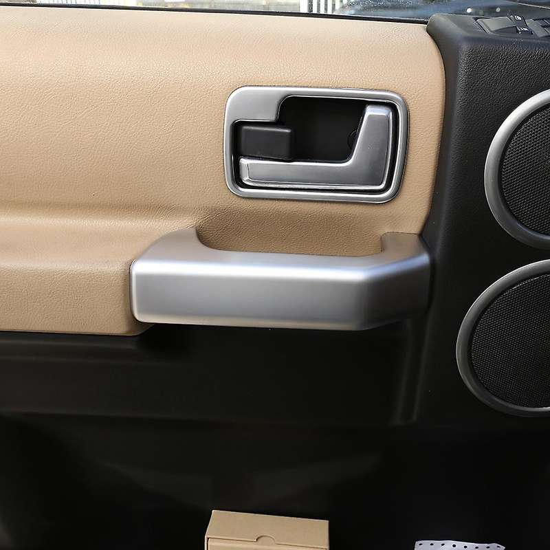 Car Inner Door Handle Protection Cover Sticker (black)