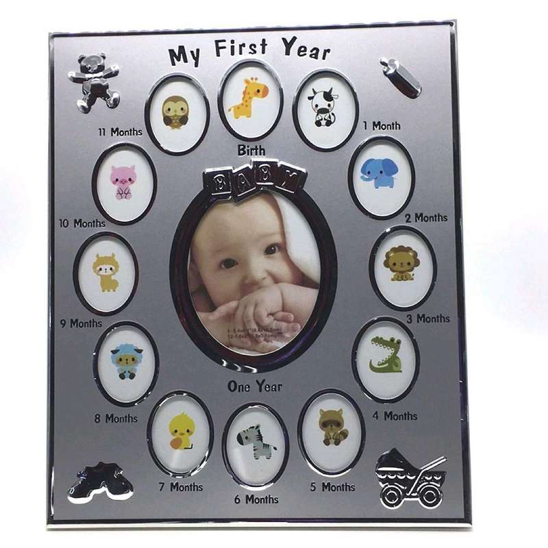 Kids Birthday Gift Home Family Decoration 12 Months Picture Frame