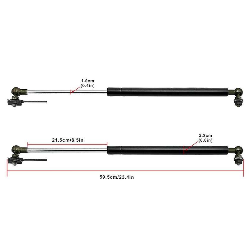 2pcs Front Engine Hood Lift Supports Shock Struts for Toyota