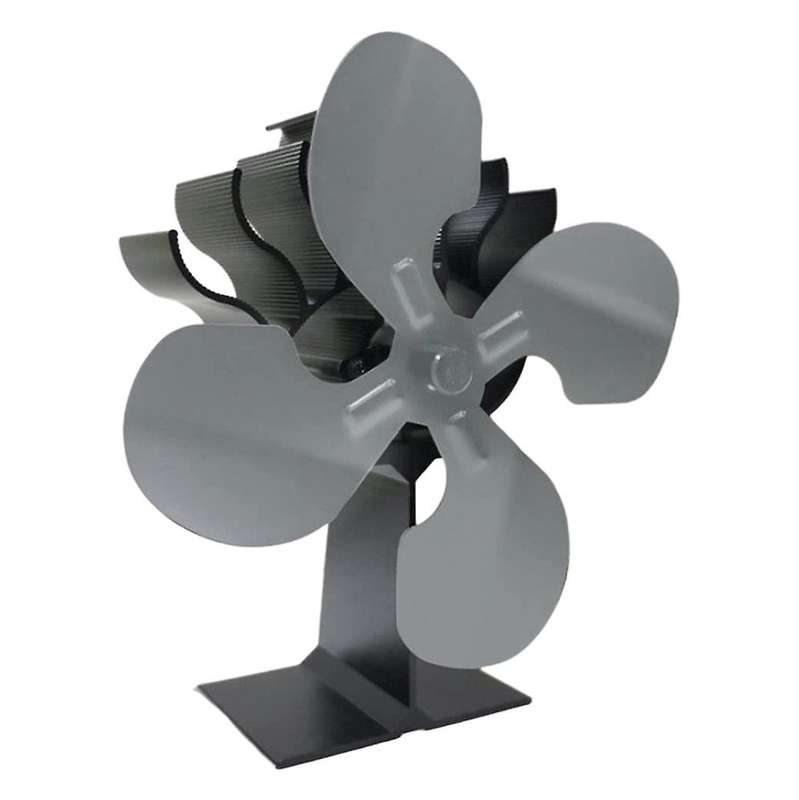Heat Powered Stove Fan Fireplace Fan for Wood Log Burner Fireplace C