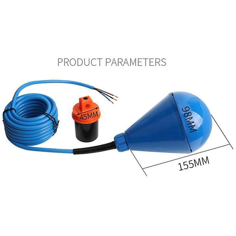 Heavy Duty Float Switch for Suspended Solids (line Length 4 Meters)