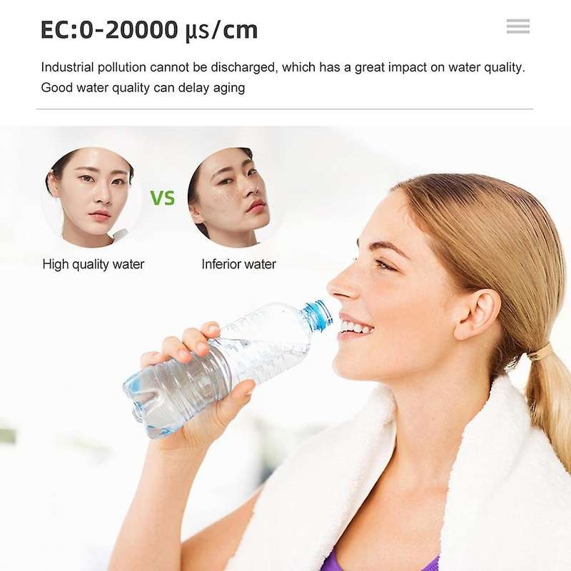 10in1 H2/temp/orp/ec/tds/salt/s.g/ph/ Resistivity/fertility Meter