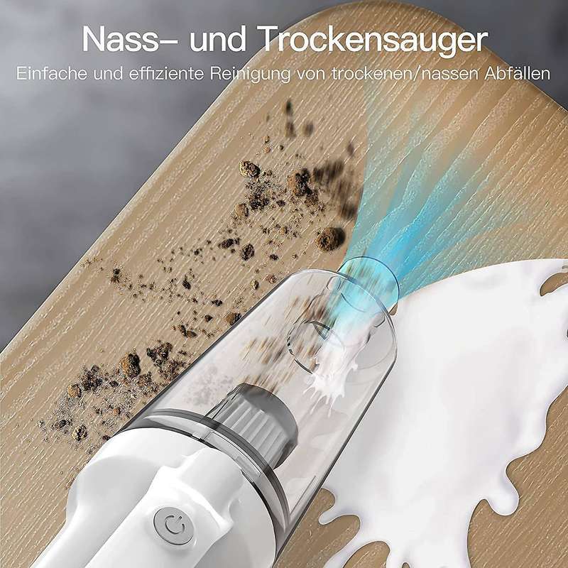 8500pa Cordless Handheld Vacuum Cleaner Battery Up to 30 Minutes