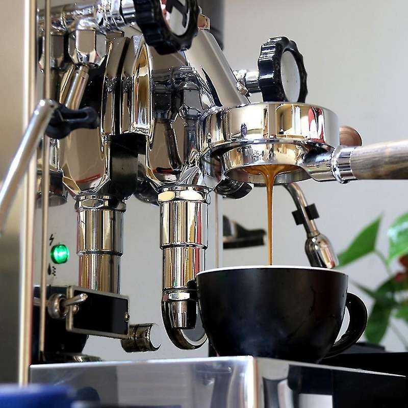 58mm Stainless Steel Binaural Coffee Machine Handle Bottomless H