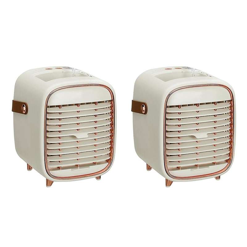 Mini Portable Air Conditioner Usb Air Cooler Fan Water Cooling Fan