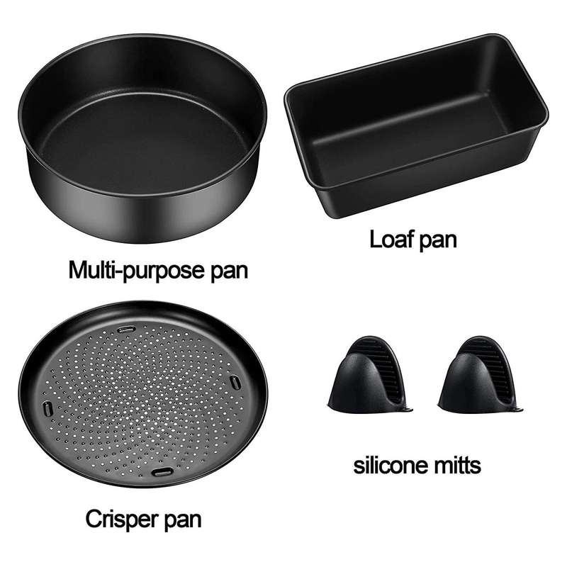 Air Fryer Accessories for 6. 5 Qt and 8 Qt Ninja Foodi,non-stick