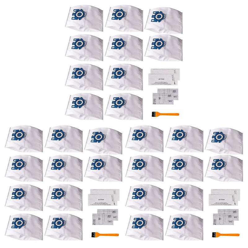 15pcs Vacuum Cleaner for Miele Gn Airclean 3d Efficiency Bags Part