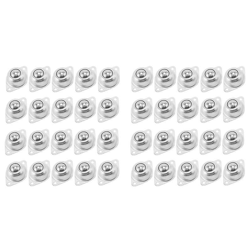 20pcs Metal Steel Swivel Ball Caster Wheel Car Robot Eye Round Wheel