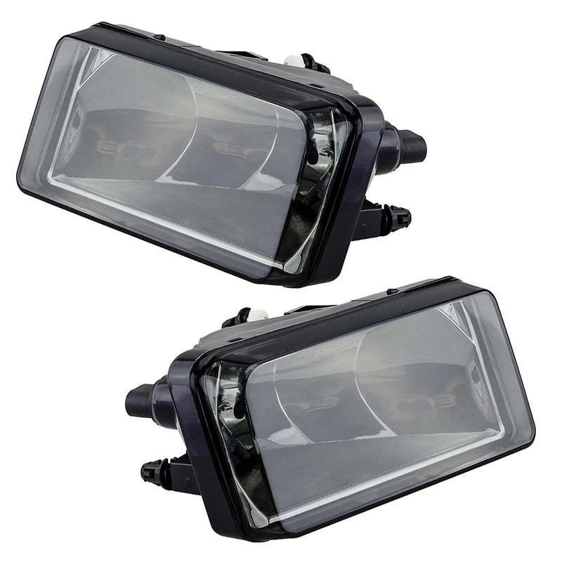 Smoke Lens Front Bumper Fog Light Bulb for Chevrolet Gmc Cadillac