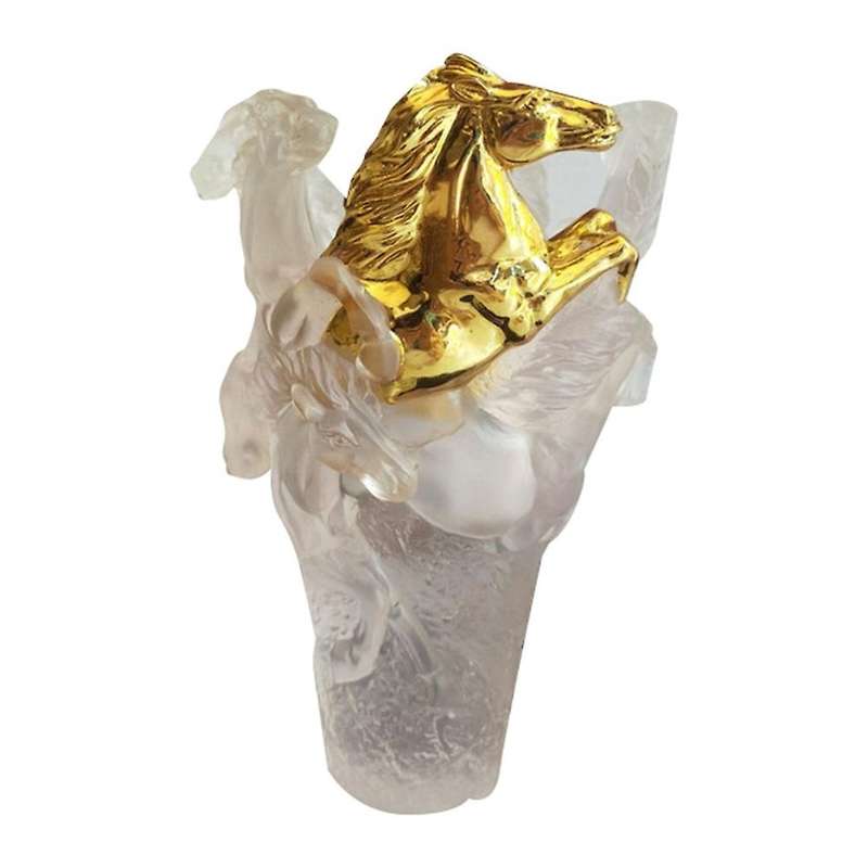 Resin Crystal Incense Burner Base Handicraft Ornaments for Home Decor