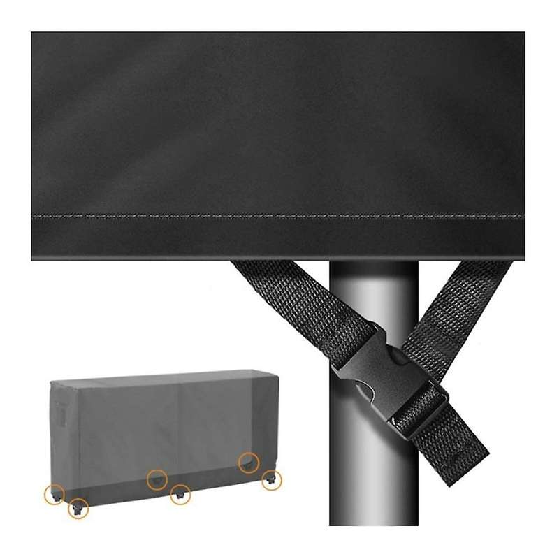 Waterproof Fireplace Covering Oxford Fabric Heavy Duty Protection