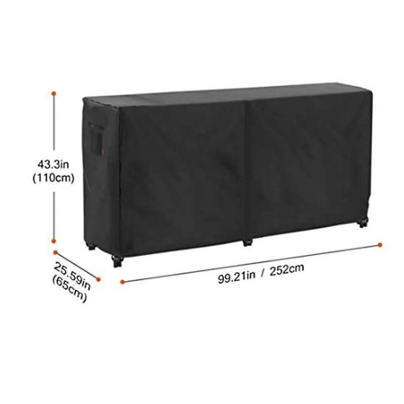 Waterproof Fireplace Covering Oxford Fabric Heavy Duty Protection