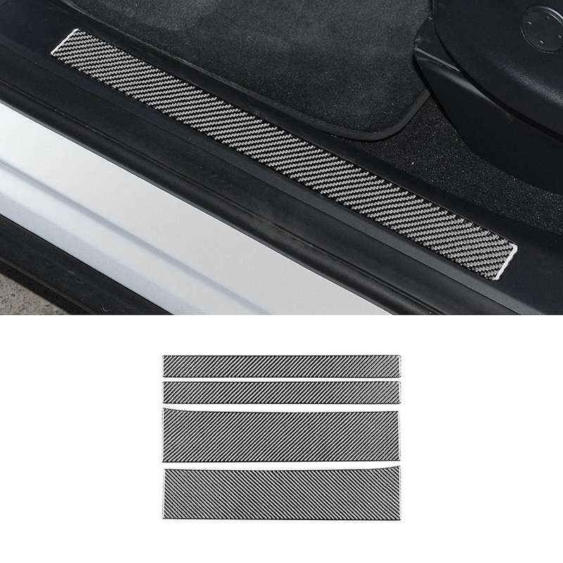 Car Door Sills Protection Cover Carbon Fiber for Tesla Model X