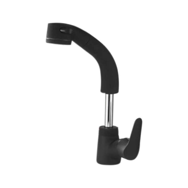 Basin Faucet Brass Mixer Tap Hot & Cold Water Bathroom Faucet-black