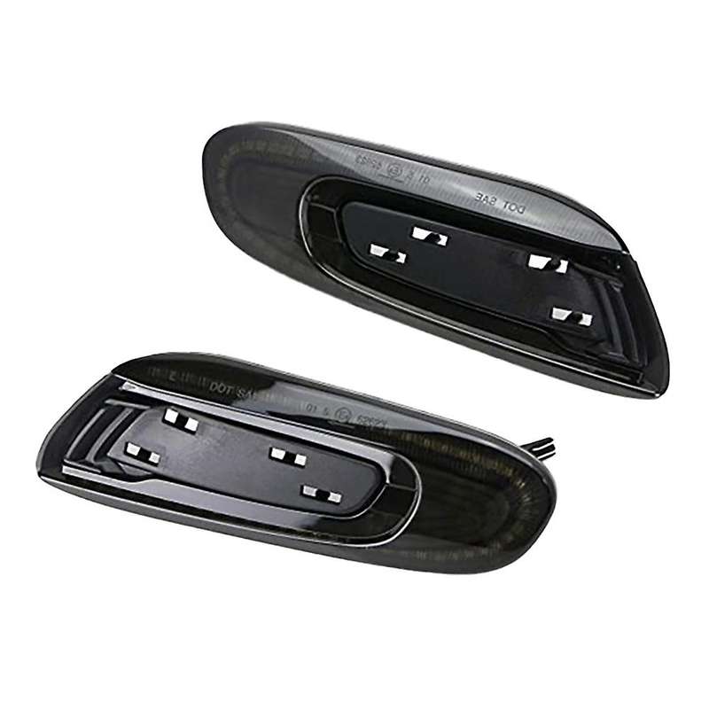 2x Side Marker Light Amber Light Smoke Lens for Mini Cooper F55 F56