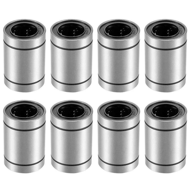 Linear Ball Bearings, 25mm Bore Dia, 40mm Od, 59mm Length (pack Of 8)