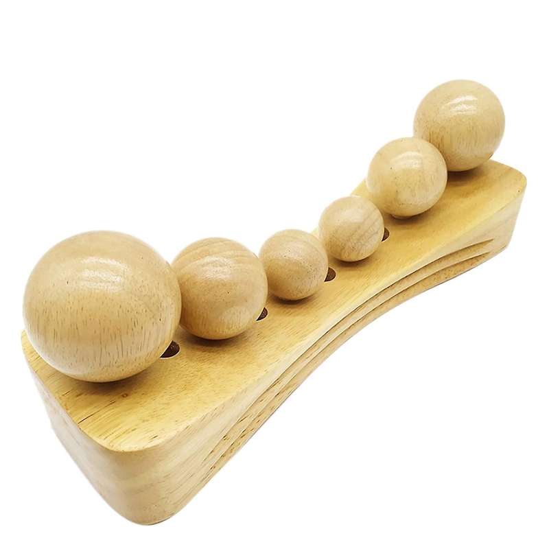 Psoas Release Tool,body Massage for Back Pain with 6 Massage Heads