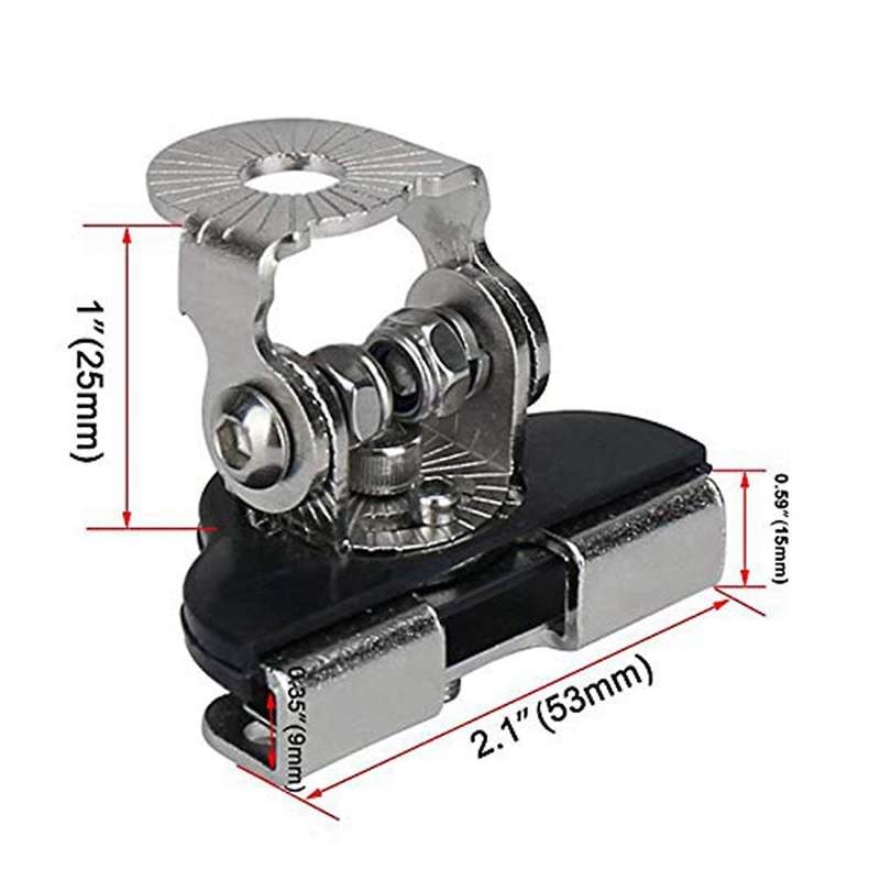 High Lift Jack Hinge Bracket for Jeep Wrangler (pair, Black)