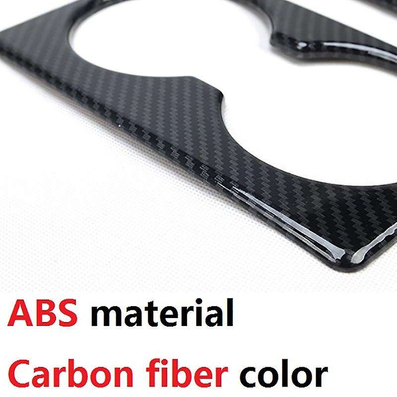 2pcs for Mitsubishi Pajero 2007-2019 Car Gear Shift Panel Cover