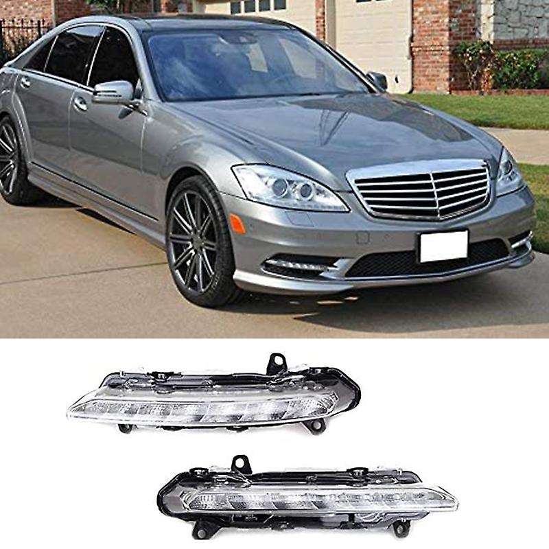 1 Pair L+r Led Daytime Running Light for Mercedes S-class 09-13 W221