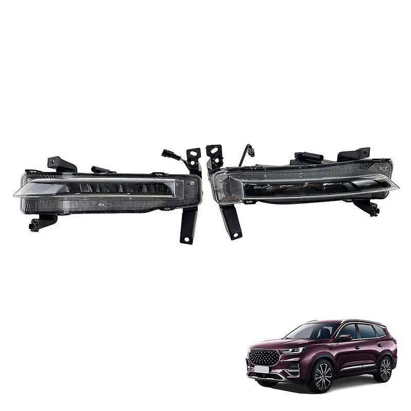 Car Right Led Drl Fog Light for Chery Tiggo 8 2018 Auto Driving