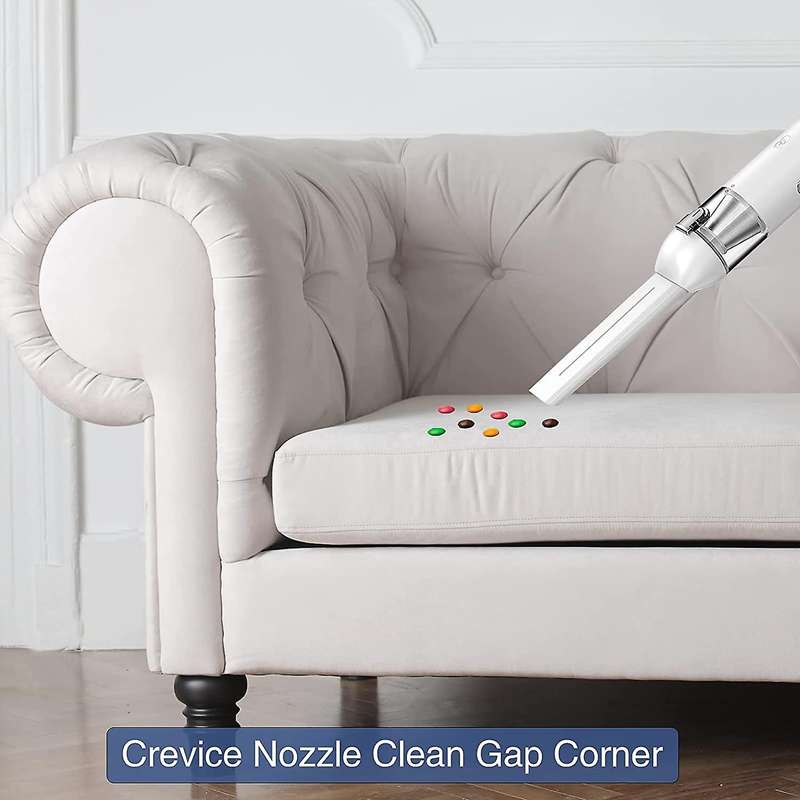 Handheld Vacuum Cleaner Car Vacuum Cordless Portable Vacuum -white