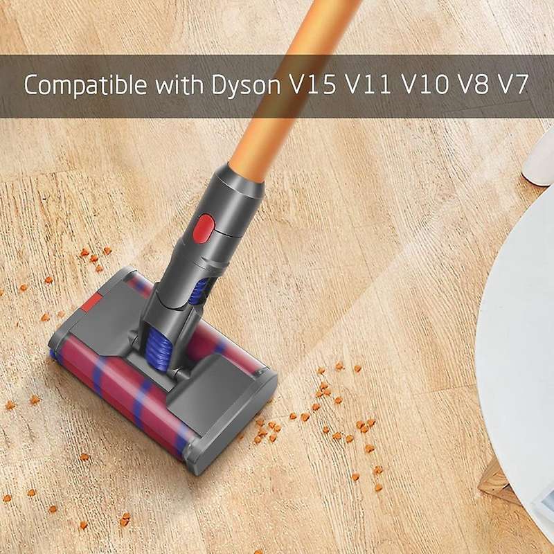 360degrees Floor Nozzle with Soft Rollers Brush Head