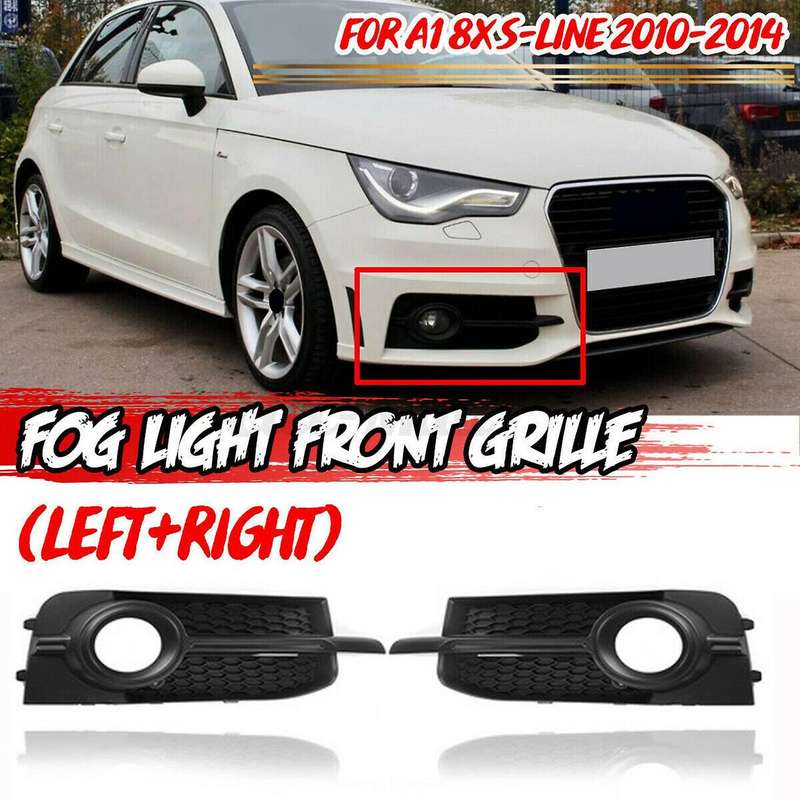 Front Left Bumper Fog Light Grill for -audi A1 S-lines 10-14