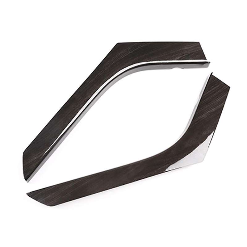 Center Console Strips for Landrover Evoque 2012-2018 Black Wood Grain