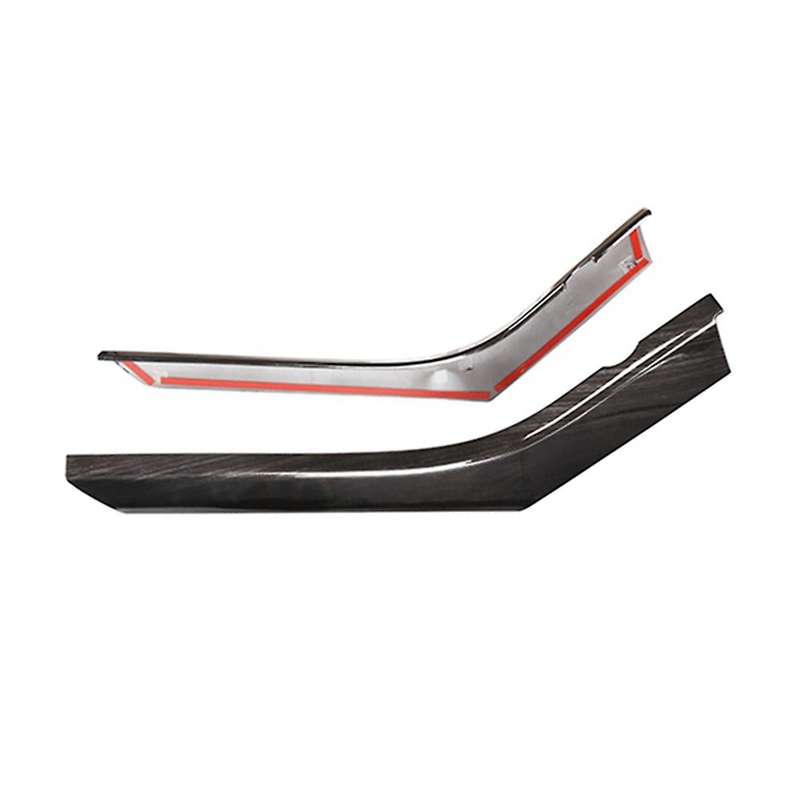 Center Console Strips for Landrover Evoque 2012-2018 Black Wood Grain