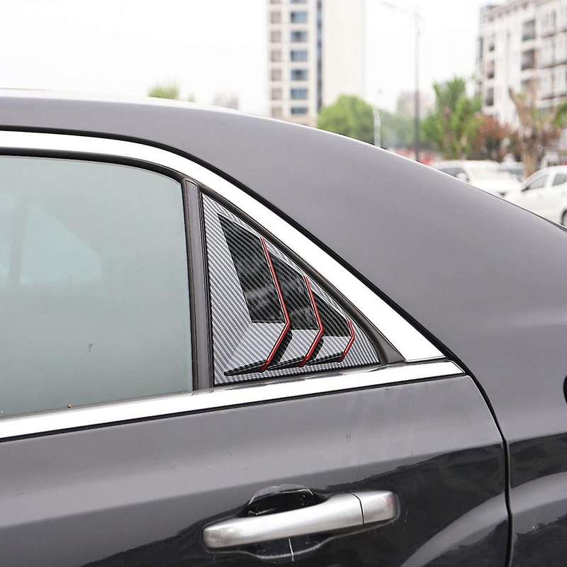 Side Window Scoop Cover for Chrysler 300/300c 2011-2022,carbon Fiber