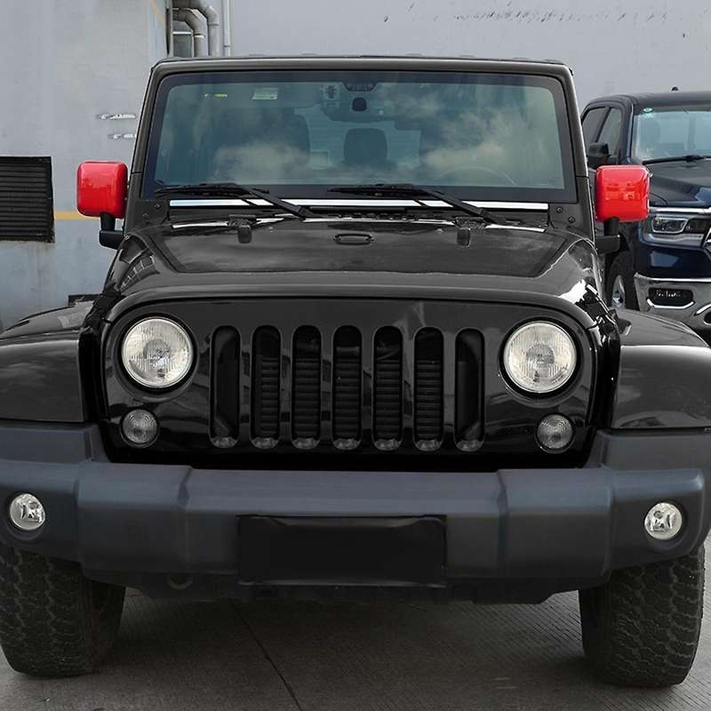 Side Mirrors Cover Abs Rear View Mirrors Trim Interior ,red