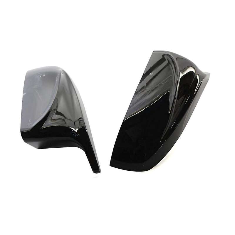 View Mirror Cover Caps Bright Black for Bmw X5 E70 X6 E71 2008-2013