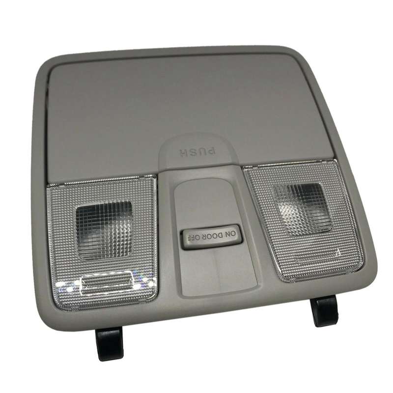 2pcs Car Interior Vanity Lamp Lh Rh Gray for Hyundai I45 Yf Sonata