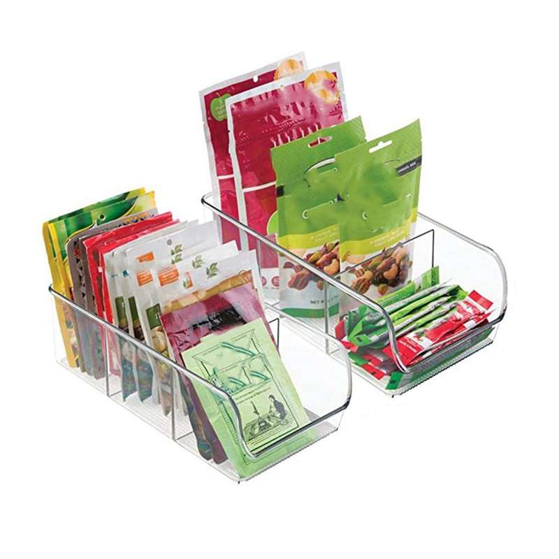 2pcs Kitchen Storage Organizer - Holds Spice Pouches, Dressing Mixes