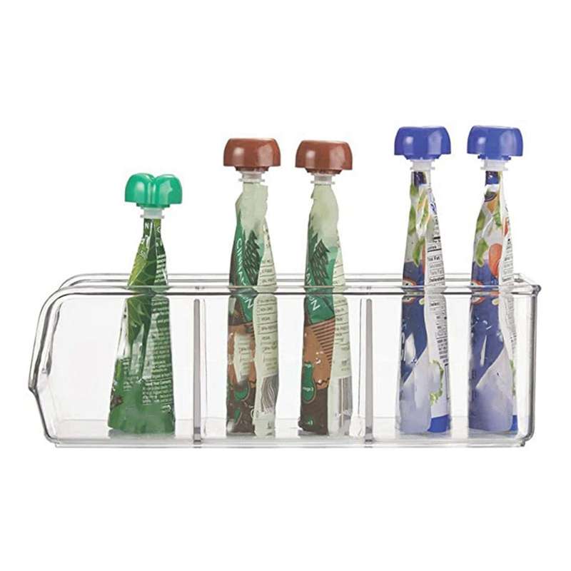 2pcs Kitchen Storage Organizer - Holds Spice Pouches, Dressing Mixes