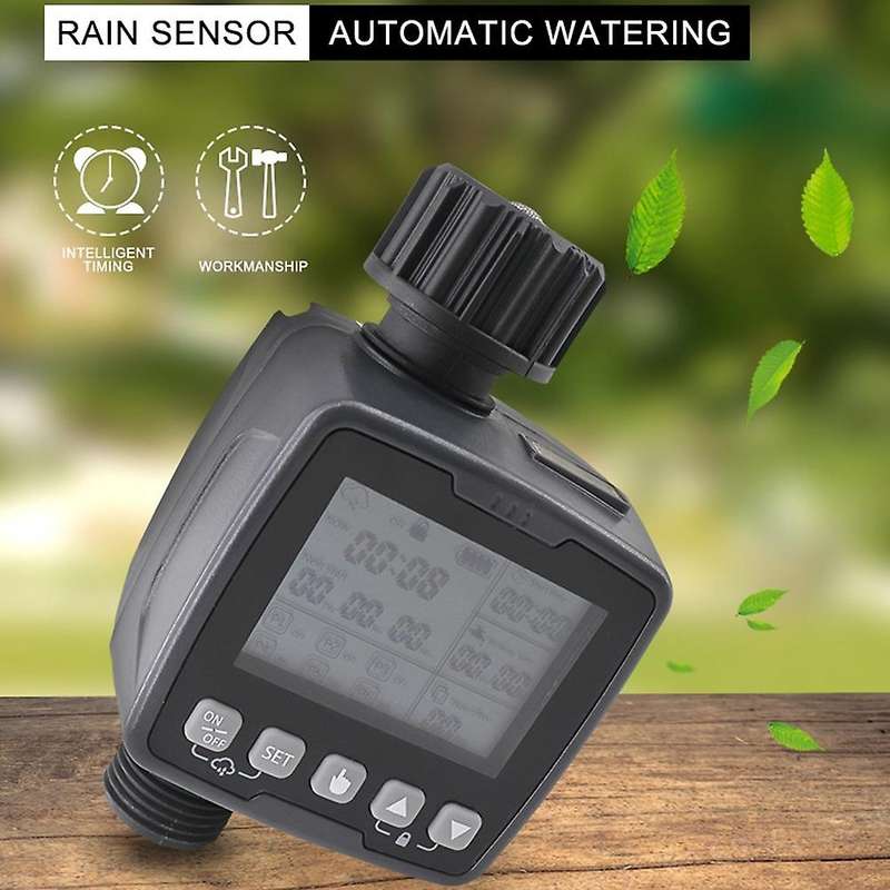 Water Sprinkler Timer,for Lawn(grey,us Faucet)