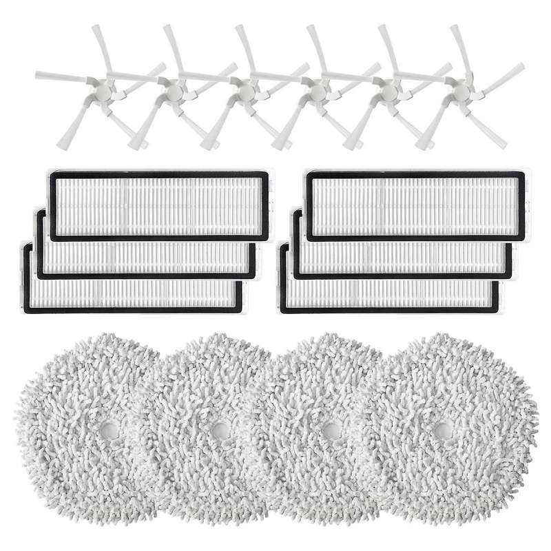 For Xiaomi Dreame W10 / W10 Pro Hepa Filter Side Brush Mop Cloth