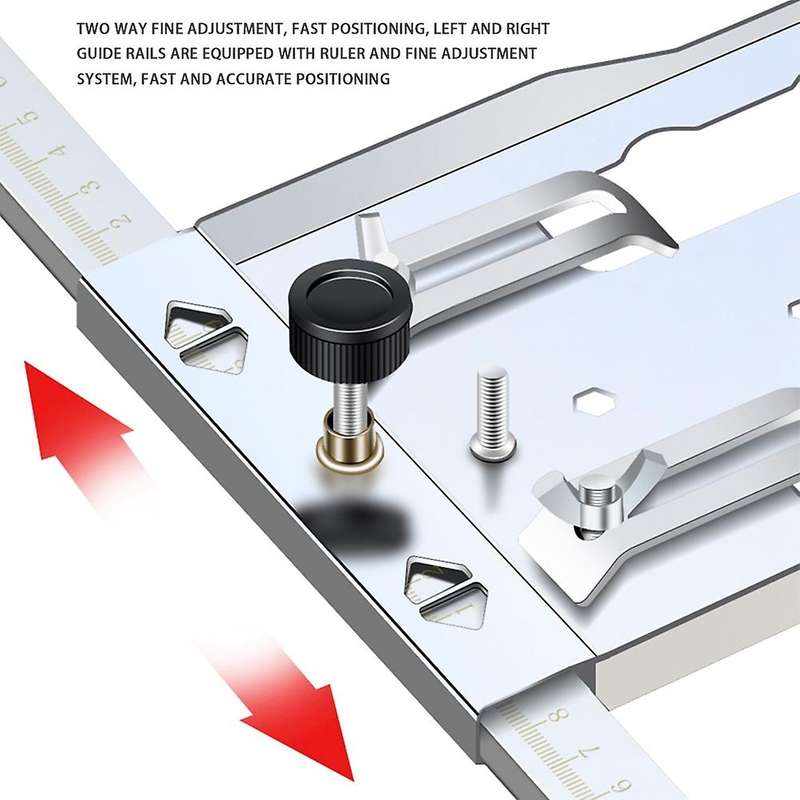 Multifunctional Edge Guide Positioning Cutting Wood Board Tool