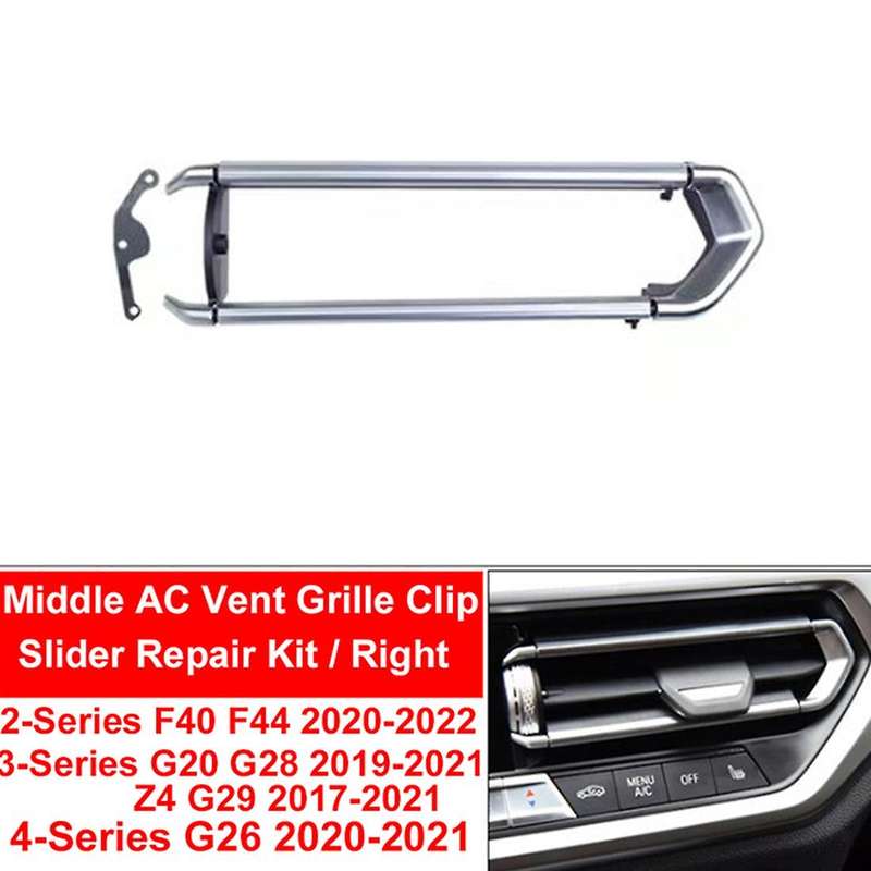 Left+right Front Middle Ac Air Trim Frame For-bmw 2 3 4 Z4 Series F40